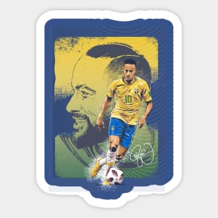 Neymar Brasil Sticker